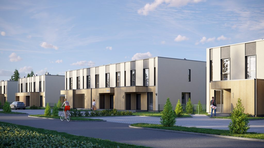 Havi kodud (Havi tee 14, 16) - Ridaelamu - visuaalne