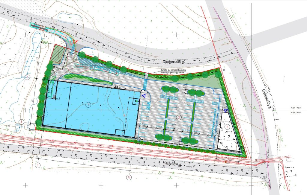 IKI Dangeručio g. 57 (Dangeručio g. 57) - Food store - visualization