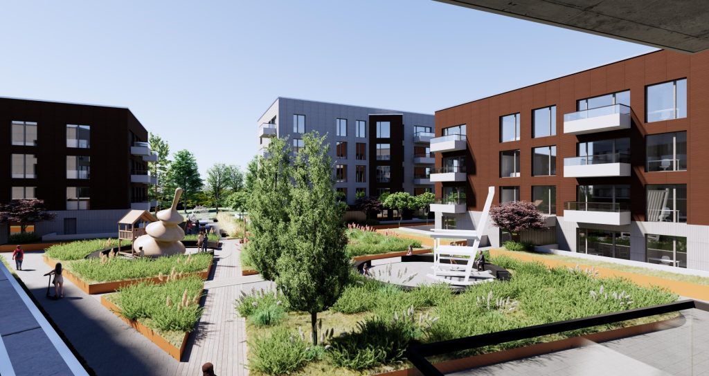 Jono Budrio g. 8 (Jono Budrio g. 8) - Viesnīca, Daudzdzīvokļu nams - vizualizācija