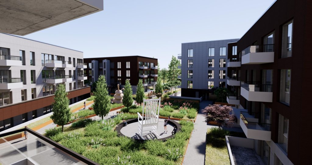 Jono Budrio g. 8 (Jono Budrio g. 8) - Viesnīca, Daudzdzīvokļu nams - vizualizācija