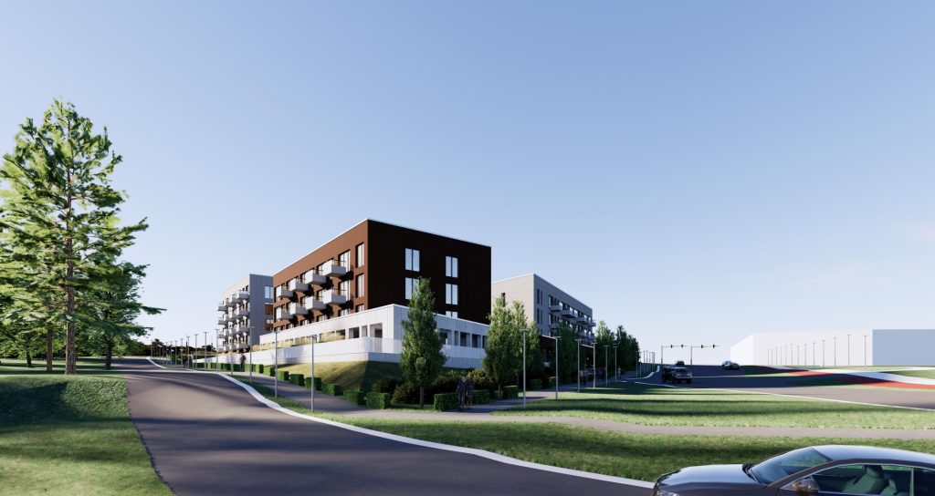 Jono Budrio g. 8 (Jono Budrio g. 8) - Viesnīca, Daudzdzīvokļu nams - vizualizācija