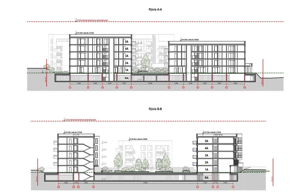 Jono Budrio g. 8 (Jono Budrio g. 8) - Viesnīca, Daudzdzīvokļu nams - vizualizācija