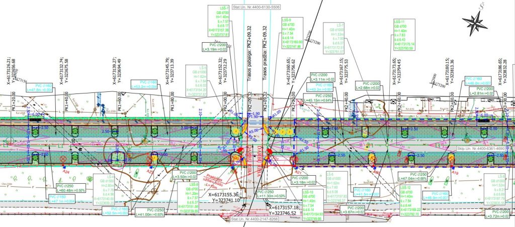 Jūrininkų pr., Vingio, Mogiliovo, Lūžų ir Bandužių gatvių rekonstrukcija (Jūrininkų pr., Vingio g., Mogiliovo g., Lūžų g., Bandužių g.) - Tänav - visuaalne