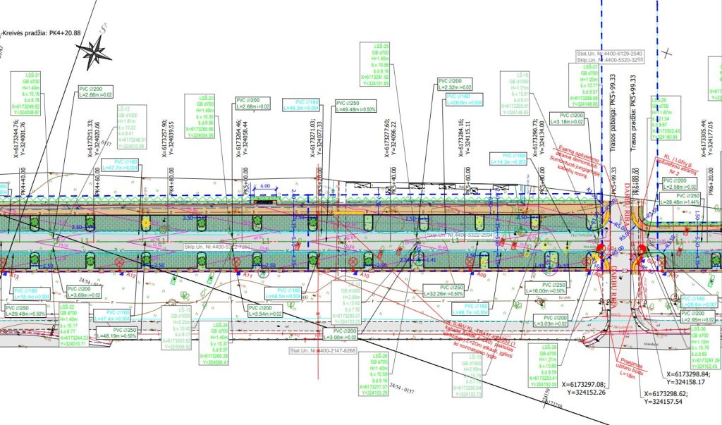 Jūrininkų pr., Vingio, Mogiliovo, Lūžų ir Bandužių gatvių rekonstrukcija (Jūrininkų pr., Vingio g., Mogiliovo g., Lūžų g., Bandužių g.) - Tänav - visuaalne