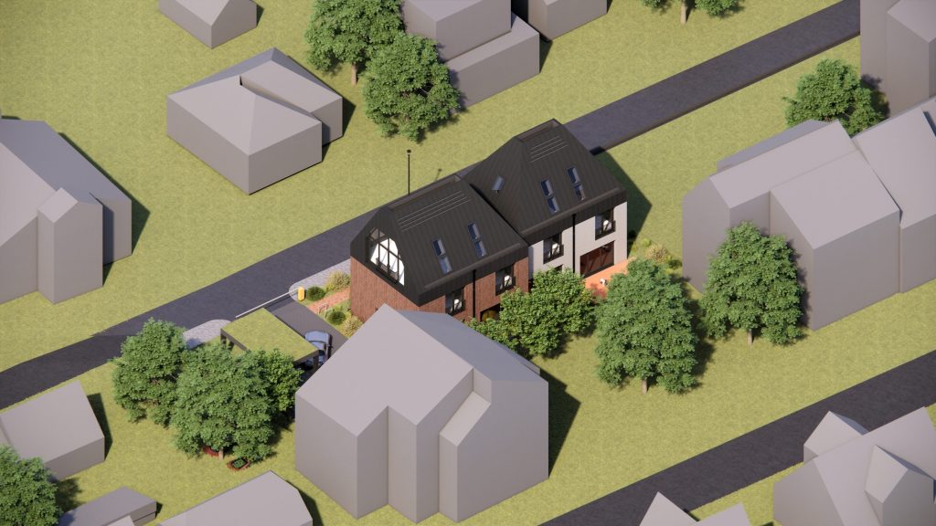 Kernavės g. 35 (Kernavės g. 35) - Multi apartment - visualization