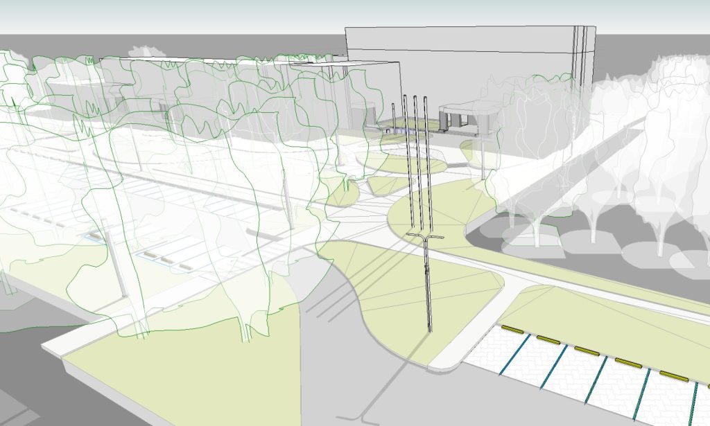 Klaipėdos miesto poliklinikos kapitalinis remontas (Taikos pr. 76) - Hospital - visualization