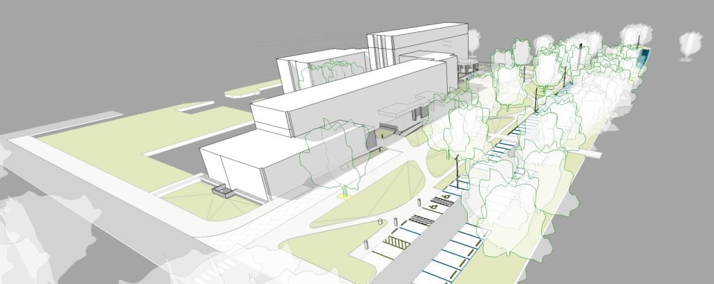 Klaipėdos miesto poliklinikos kapitalinis remontas (Taikos pr. 76) - Hospital - visualization