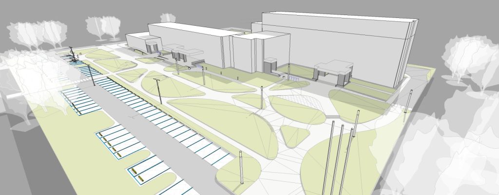 Klaipėdos miesto poliklinikos kapitalinis remontas (Taikos pr. 76) - Hospital - visualization