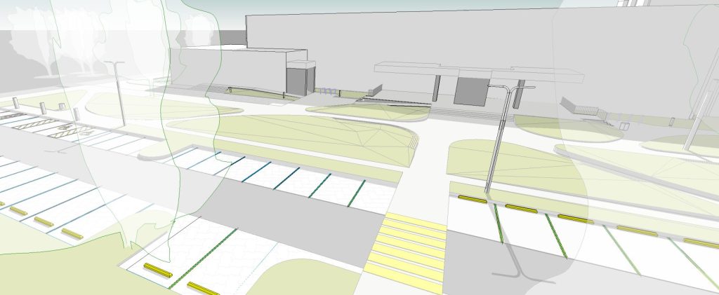 Klaipėdos miesto poliklinikos kapitalinis remontas (Taikos pr. 76) - Hospital - visualization