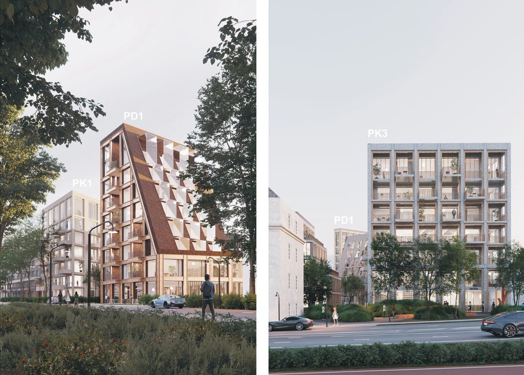 Juozapavičiaus 13 (A. Juozapavičiaus g. 13, Žvejų g. 14) - Food services, Multi apartment, Other commercial - visualization