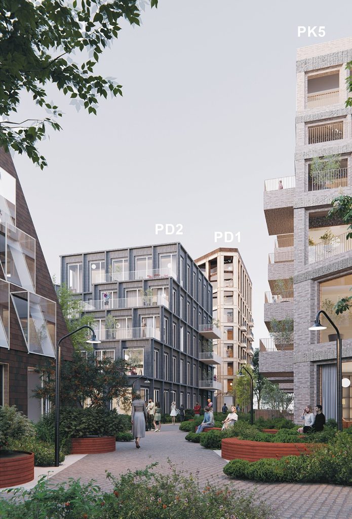 Juozapavičiaus 13 (A. Juozapavičiaus g. 13, Žvejų g. 14) - Food services, Multi apartment, Other commercial - visualization