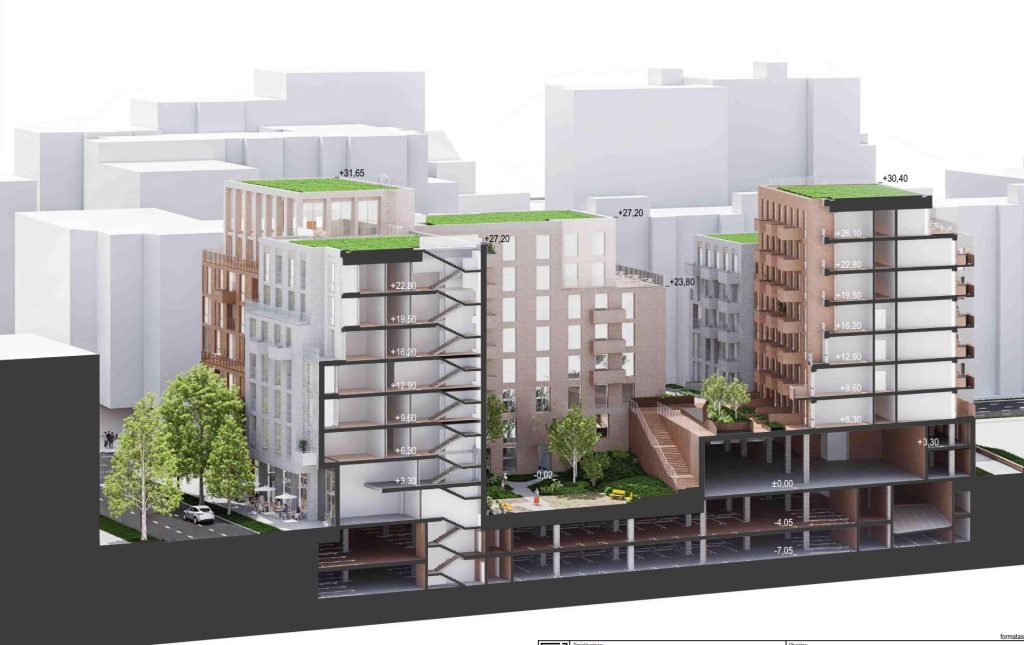 Mindaugo g. 25 (Mindaugo g. 25) - Food store, Multi apartment, Other commercial - visualization