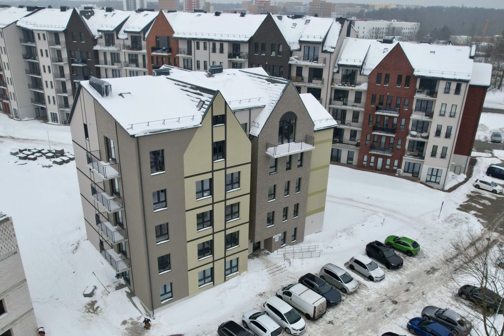 Klaipėdos Holivudas 3 etapas (N namas) (Kretingos g. 10) - Daugiabutis - statybų nuotraukos