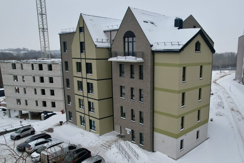 Klaipėdos Holivudas 3 etapas (N namas) (Kretingos g. 10) - Daugiabutis - statybų nuotraukos