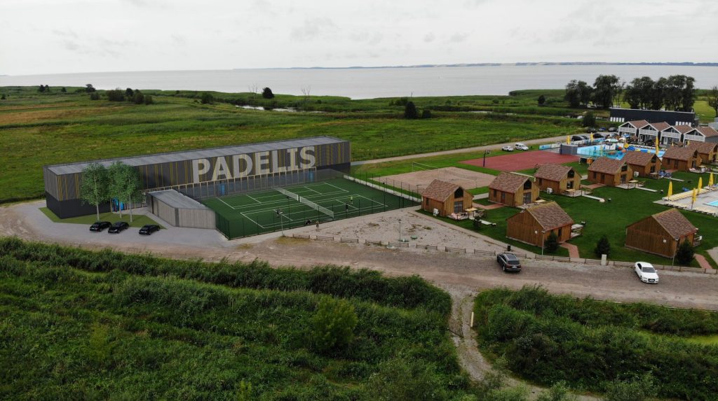 Padelio kortai Pamario g. 11 (Pamario g. 11) - Spordikeskus - visuaalne