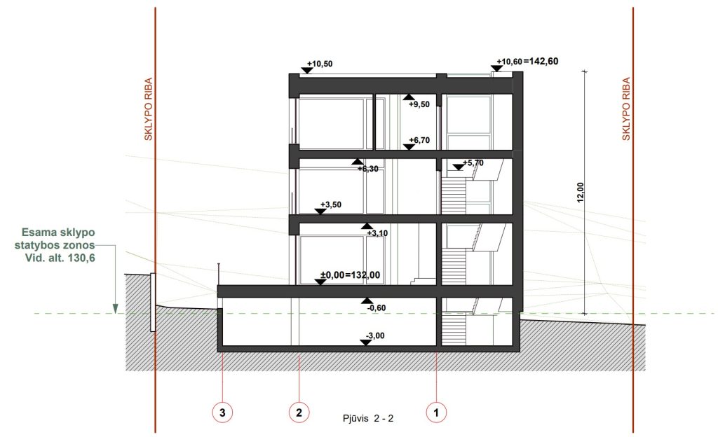 Rūtų g. 3 (Rūtų g. 3) - Multi apartment - visualization