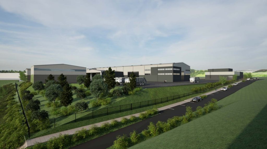 Sandėlių g. 12 (Sandėlių g. 12) - Recycling center - visualization