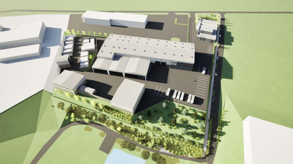 Sandėlių g. 12 (Sandėlių g. 12) - Recycling center - visualization