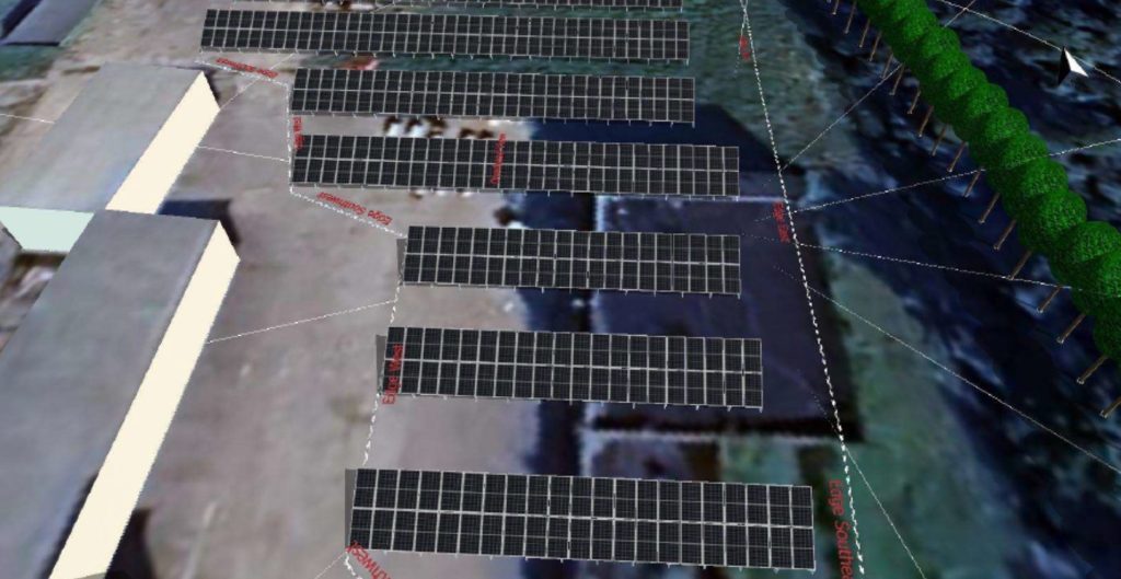 Saulės jėgainė Liepojos pl. 6 (Liepojos pl. 6) - Energy plant - visualization