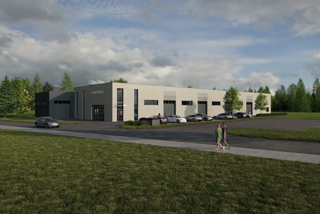 Sedulų g. 11 (Sedulų g. 11) - Autosalons / Auto apkalpošanas centrs - vizualizācija