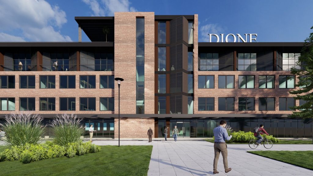 Klaipėdos Pienas biuro rekonstrukcija (Šilutės pl. 33) - Administrative - visualization