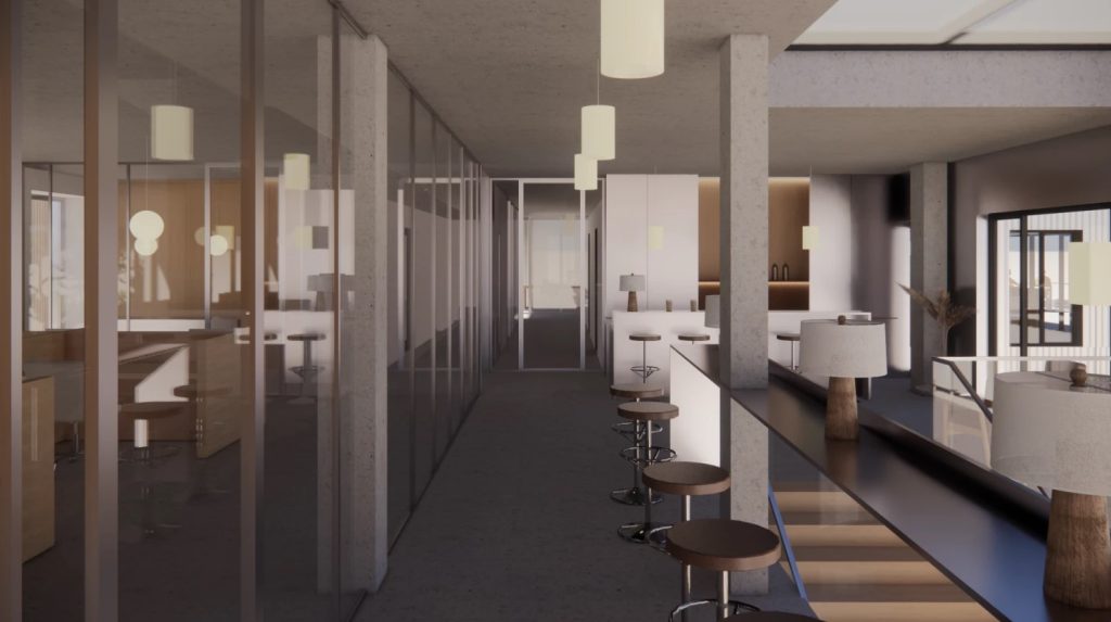 "Skuba" administracinis (V. A. Graičiūno g. 36) - Office center - visualization