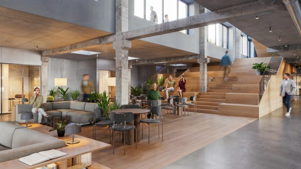 "Skuba" administracinis (V. A. Graičiūno g. 36) - Office center - visualization