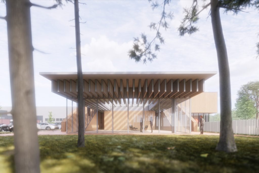 "Skuba" administracinis (V. A. Graičiūno g. 36) - Office center - visualization