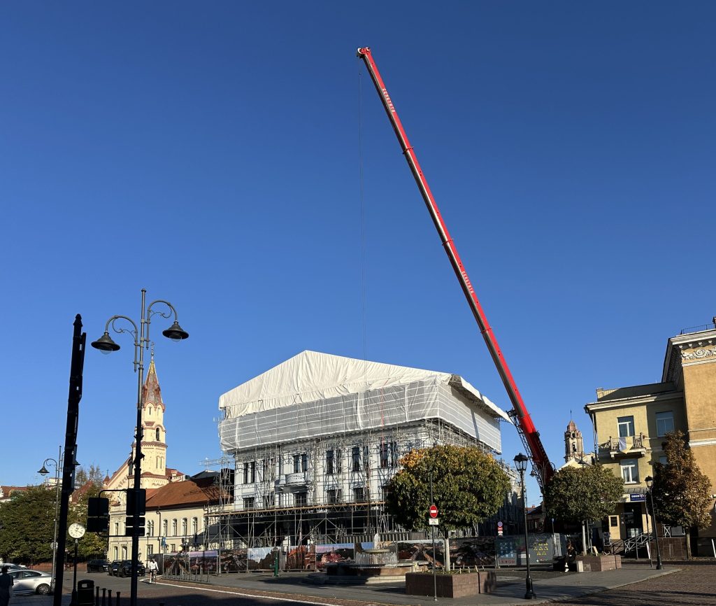 Didžioji g. 18 (Didžioji g. 18) - Office center - construction photos