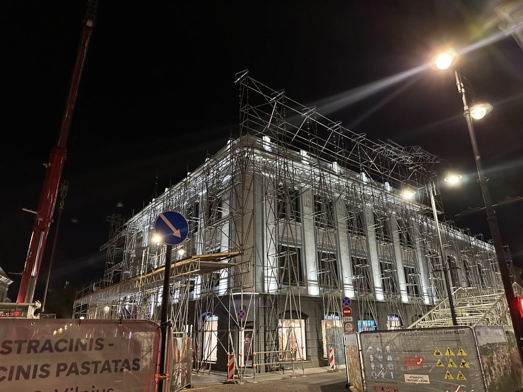 Didžioji g. 18 (Didžioji g. 18) - Office center - construction photos