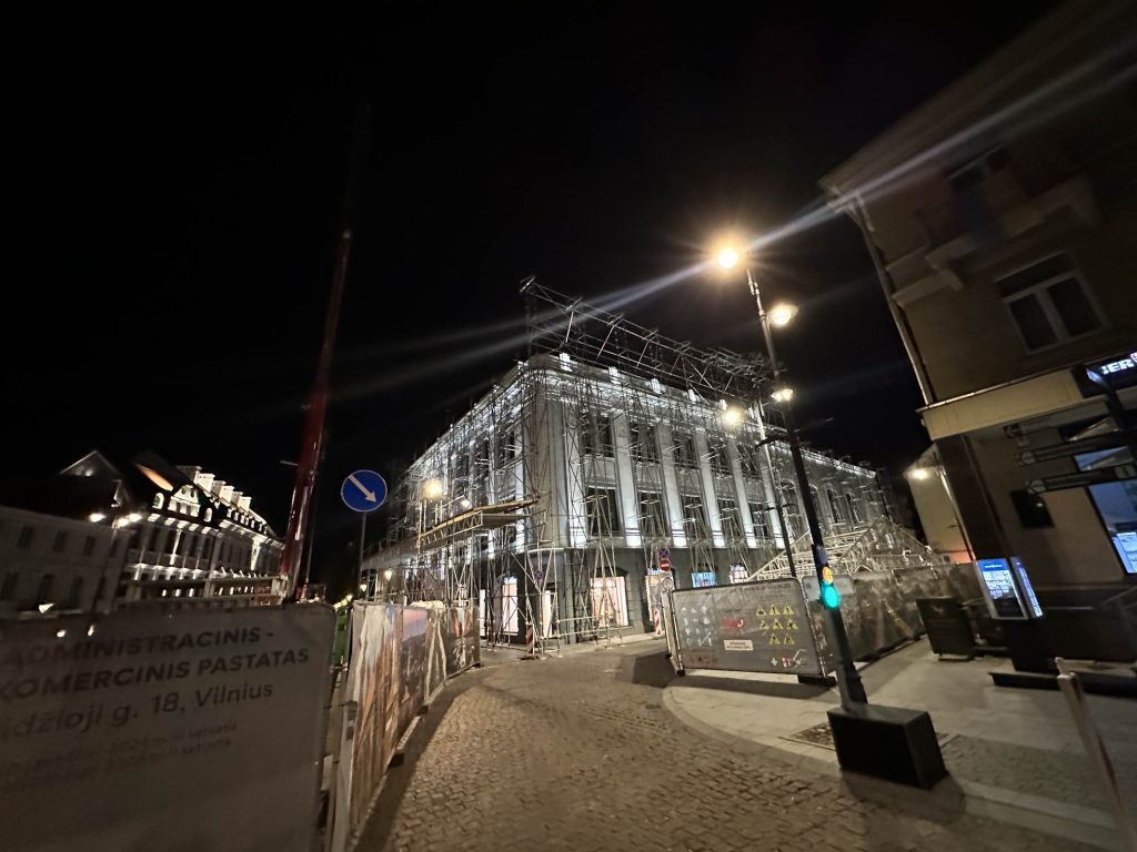 Didžioji g. 18 (Didžioji g. 18) - Office center - construction photos