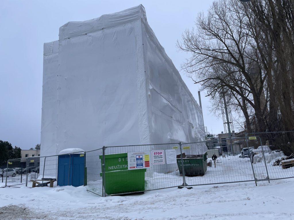 Ganyklų g. 30 (Ganyklų g. 30) - Daugiabutis - statybų nuotraukos