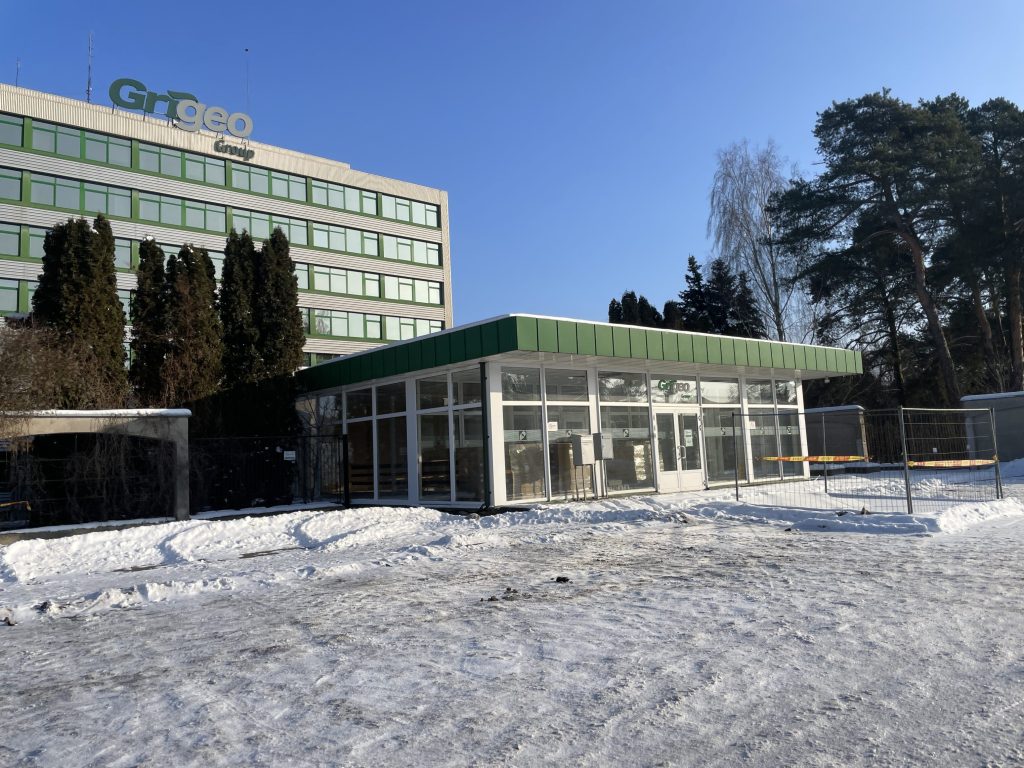 Grigeo administracinis (Vilniaus g. 10) - Office center - construction photos