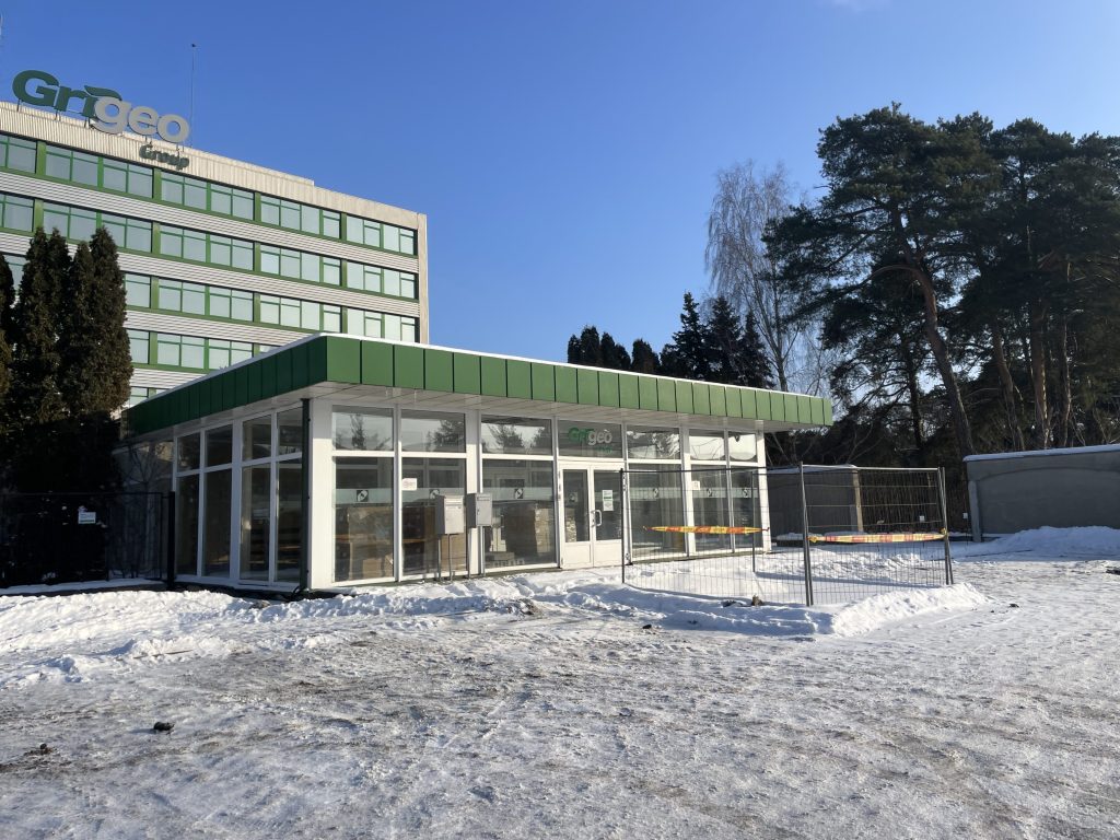 Grigeo administracinis (Vilniaus g. 10) - Office center - construction photos