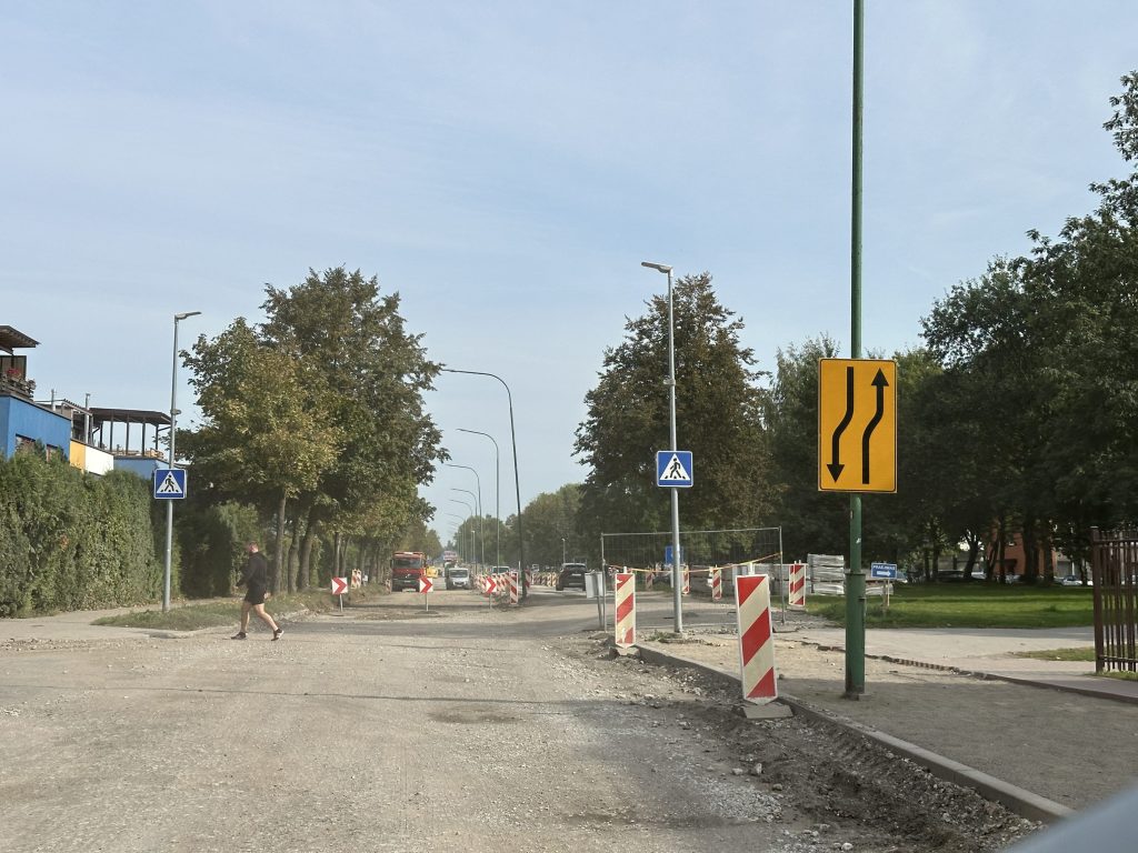 Paryžiaus Komunos g. remontas (Paryžiaus Komunos g.) - Bike path, Street - construction photos