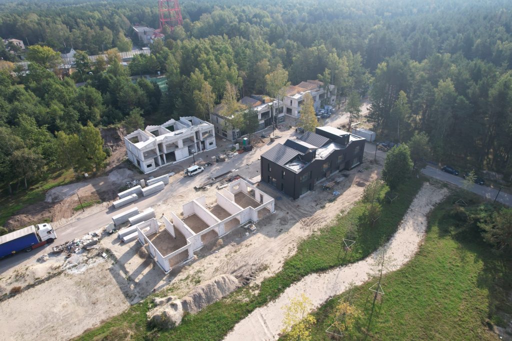 Pušyno Rezidencijos 2 etapas | daugiabučiai ( E. Franco g. 3, 4, 5, 6, 7, 8, 9, 10, 11, 12, 13, 14) - Multi apartment - construction photos