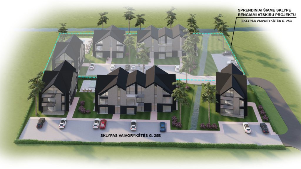 Vaivorykštės g. 25B (Vaivorykštės g. 25B) - Daugiabutis - vizualizacija