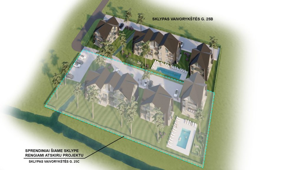 Vaivorykštės g. 25B (Vaivorykštės g. 25B) - Daugiabutis - vizualizacija