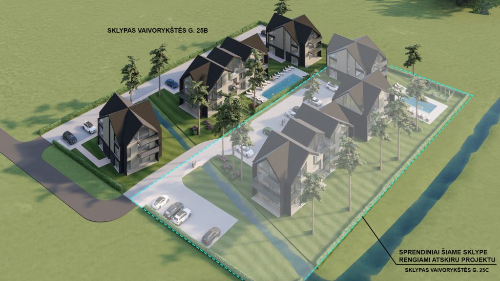 Vaivorykštės g. 25B (Vaivorykštės g. 25B) - Daugiabutis - vizualizacija