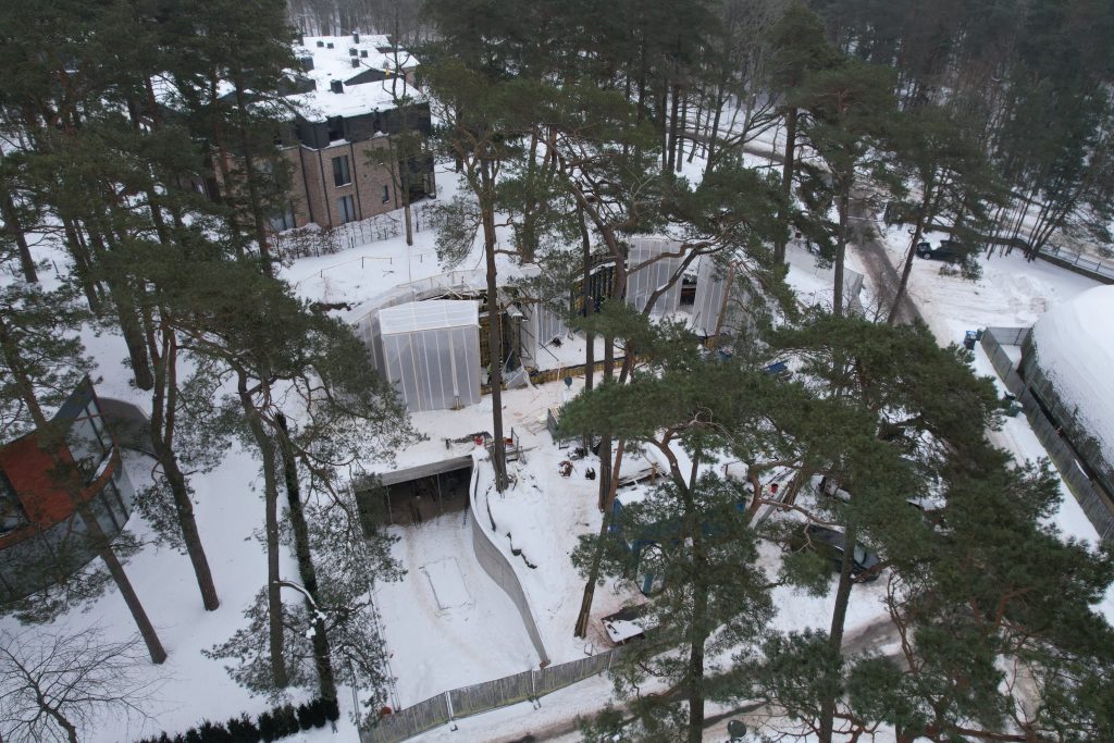 Kopų žuvėdra - viešbutis (Litorinos g. 1) - Viešbutis - statybų nuotraukos