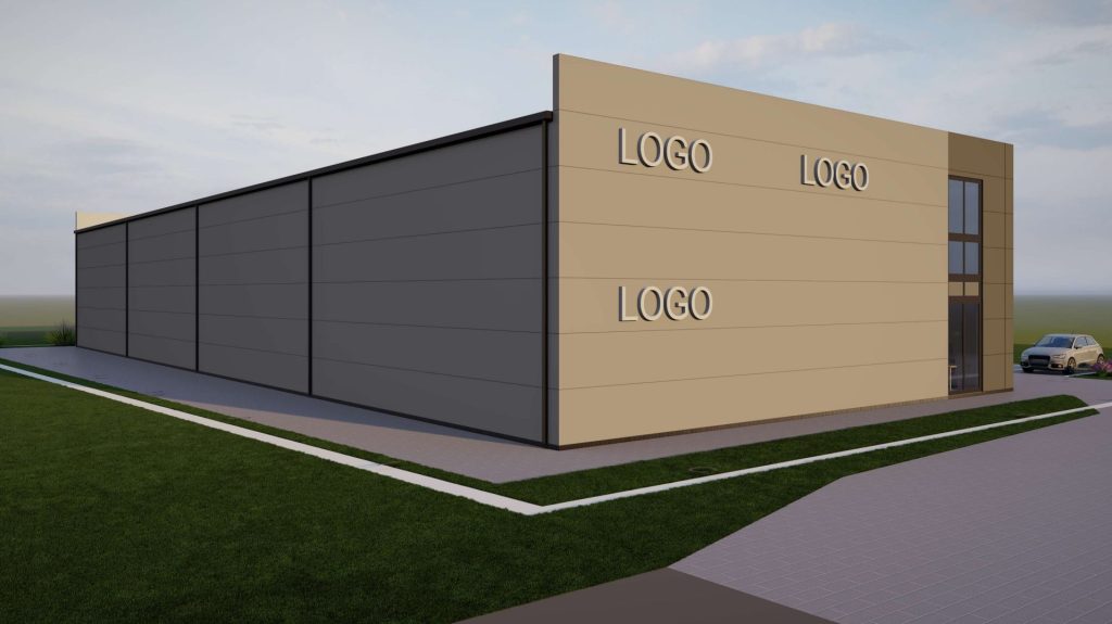 Daujoto g. 26 (Daujoto g. 26) - Noliktava / Izplatīšanas centrs - vizualizācija