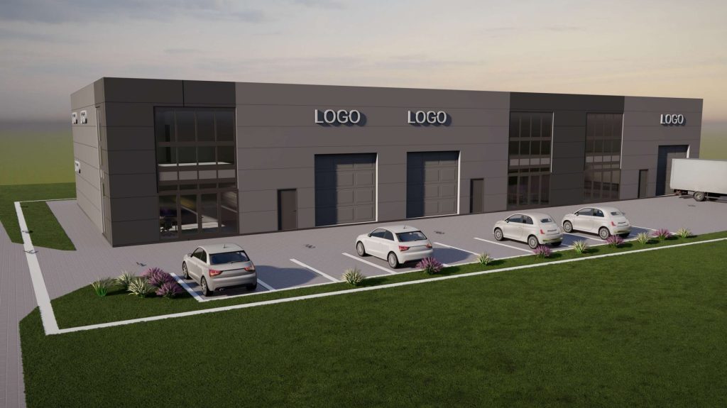 Daujoto g. 26 (Daujoto g. 26) - Noliktava / Izplatīšanas centrs - vizualizācija