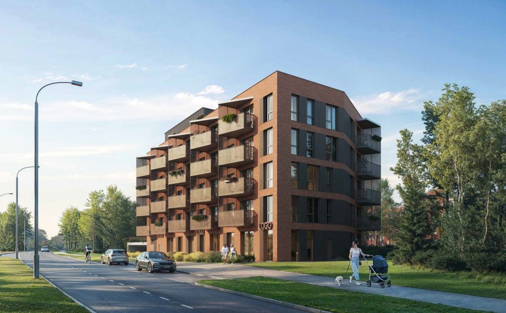 Rugių 30 (Rugių g. 30) - Multi apartment - visualization