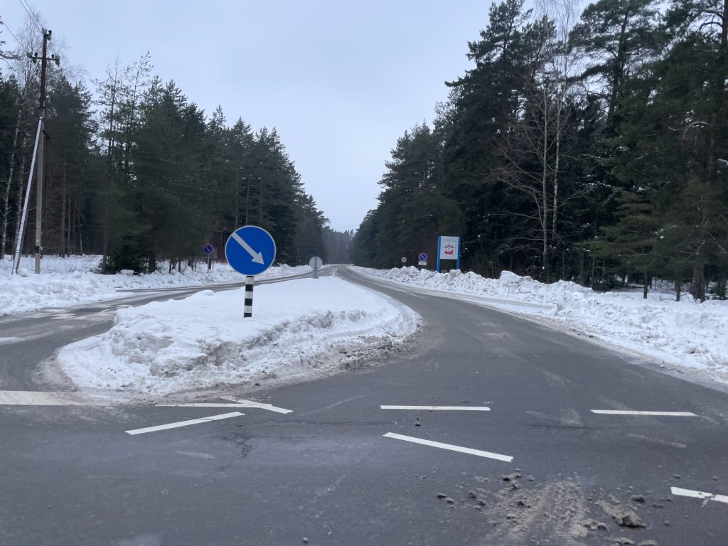 Kelių Nr. A13 Klaipėda - Liepoja ir Nr. 2304 Darbėnai - Šventoji sankryžos rekonstrukcija (Liepojos pl., Elijos g., Darbėnai - Šventoji) - Kelias - statybų nuotraukos