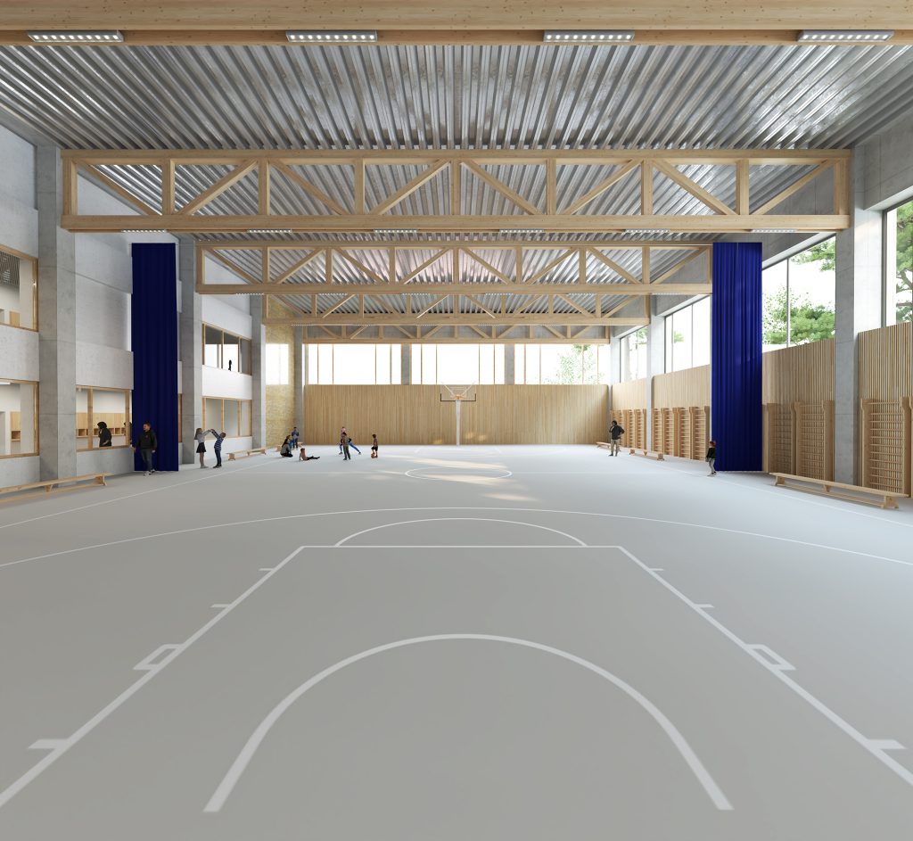 VGTU inžinerijos licėjaus rekonstrukcija (Nemenčinės pl. 16) - Primary and secondary education - visualization