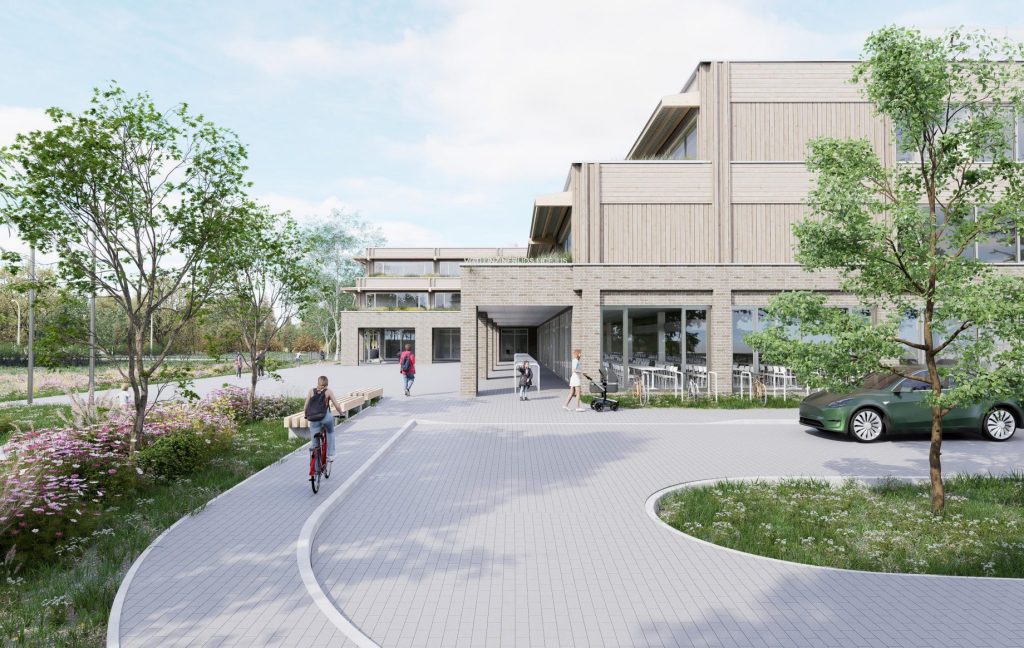 VGTU inžinerijos licėjaus rekonstrukcija (Nemenčinės pl. 16) - Pamata vai vidējā izglītība - vizualizācija