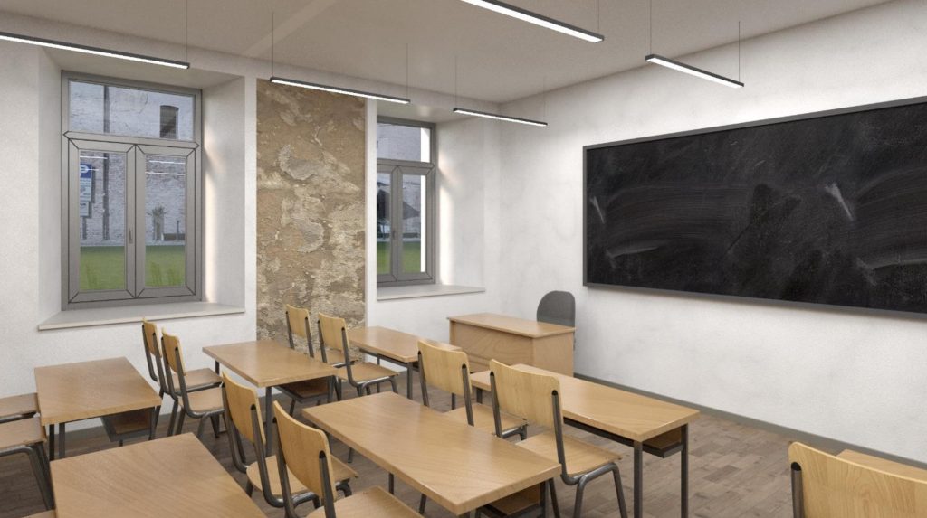 Vytauto Didžiojo gimnazijos plėtra Bokšto g. 17 (Bokšto g. 17) - Primary and secondary education - visualization