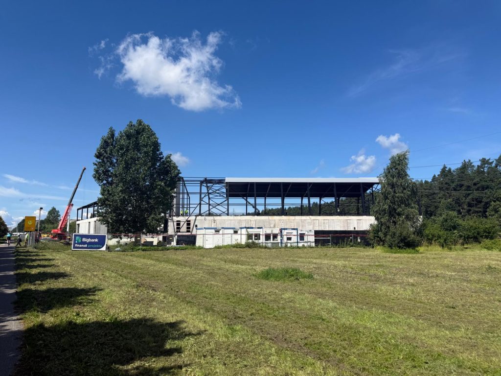 Smart Tennis tenisa centrs (Dzelzavas Iela 111) - Sports arena - construction photos