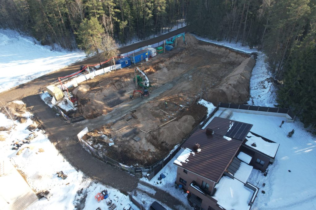 Santariškių ŠILAS (Santariškių g. 60) - Daugiabutis - statybų nuotraukos