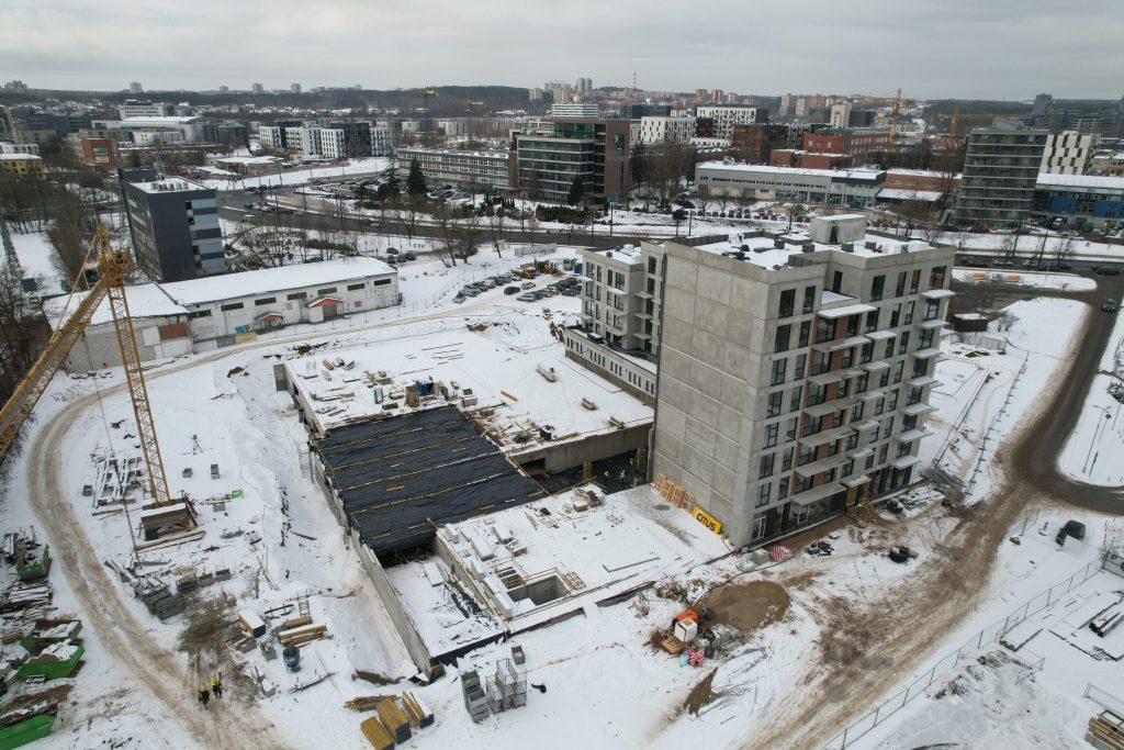 CITUS Mūnai 2 etapas (Kareivių g. 5) - Multi apartment - construction photos